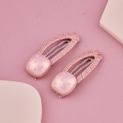 Handmade Polka Dot Hair Pin