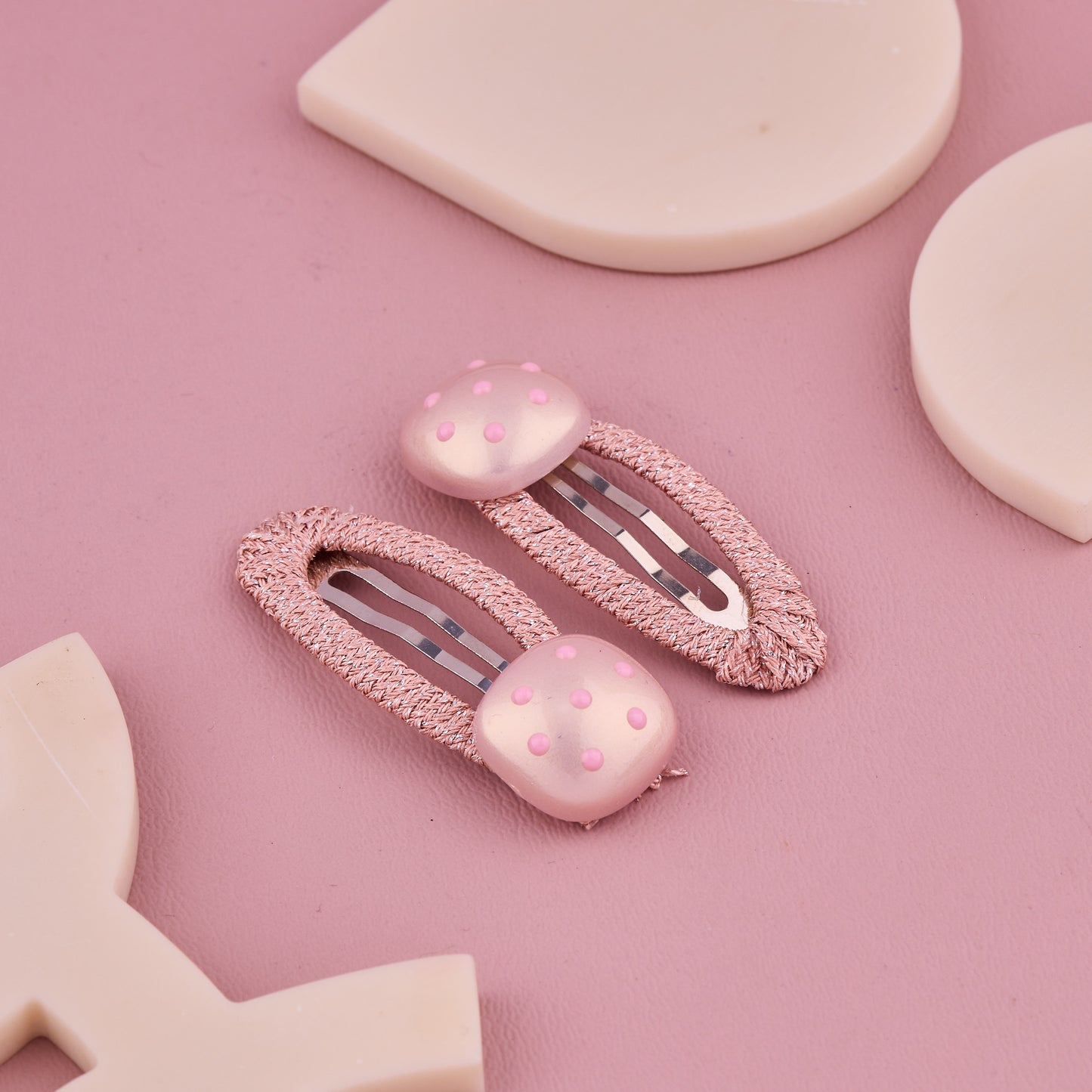 Handmade Polka Dot Hair Pin