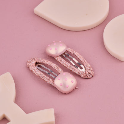 Handmade Polka Dot Hair Pin