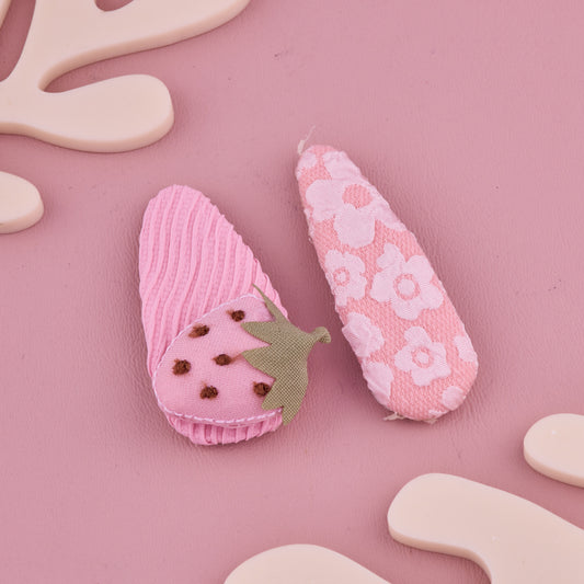 Handmade Strawberry Hair Pin