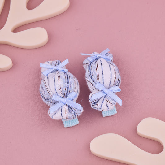 Handmade Candy Stripe Hair Pin