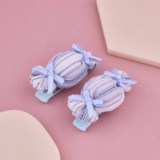 Handmade Candy Stripe Hair Pin