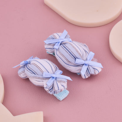 Handmade Candy Stripe Hair Pin