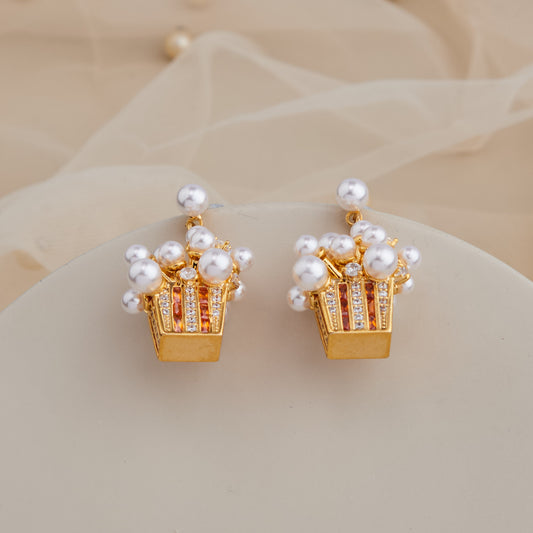 Luxe Cluster Studs