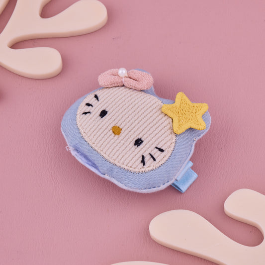 Starry Kitty Handmade Hair Pin