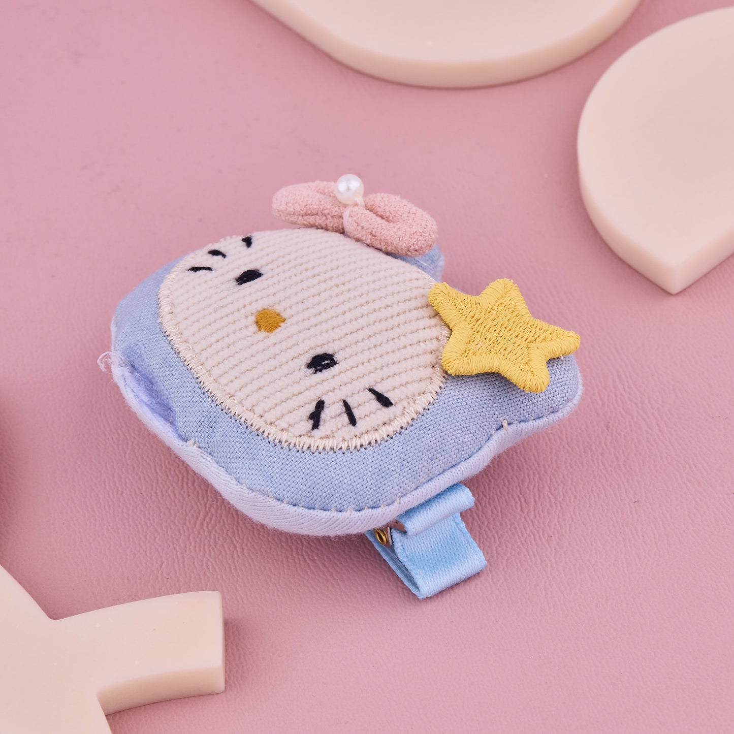 Starry Kitty Handmade Hair Pin