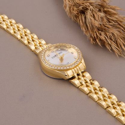GC Premium Jewellery Gold Watch – Diamond-Accented Luxury Timepiece