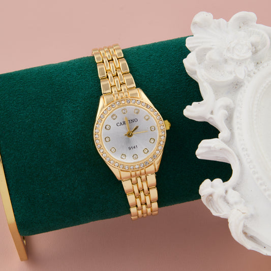 GC Premium Jewellery Gold Watch – Diamond-Accented Luxury Timepiece