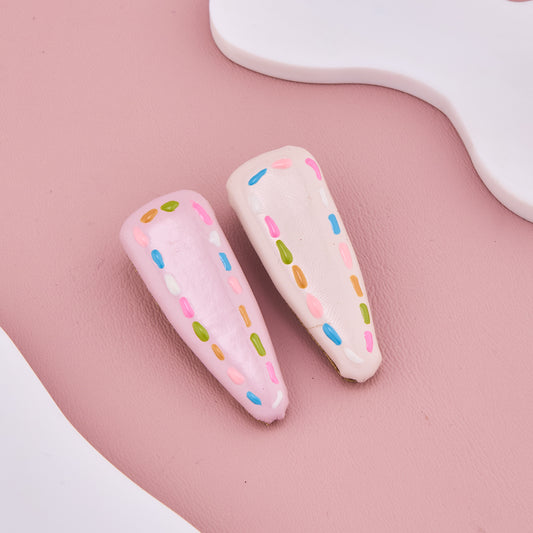 Candy Sprinkle Hair Clips for Baby Girls