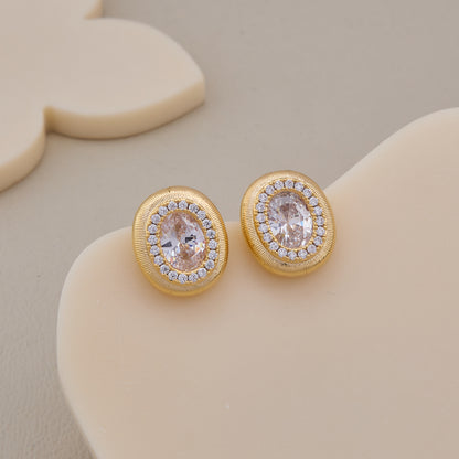 Golden Glow Studs