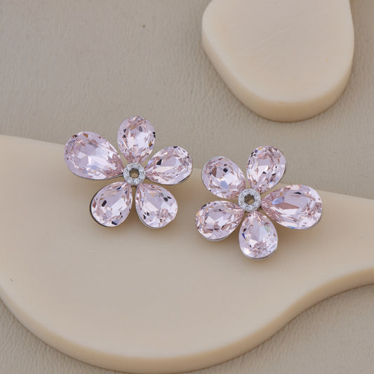 Blush Bloom Studs