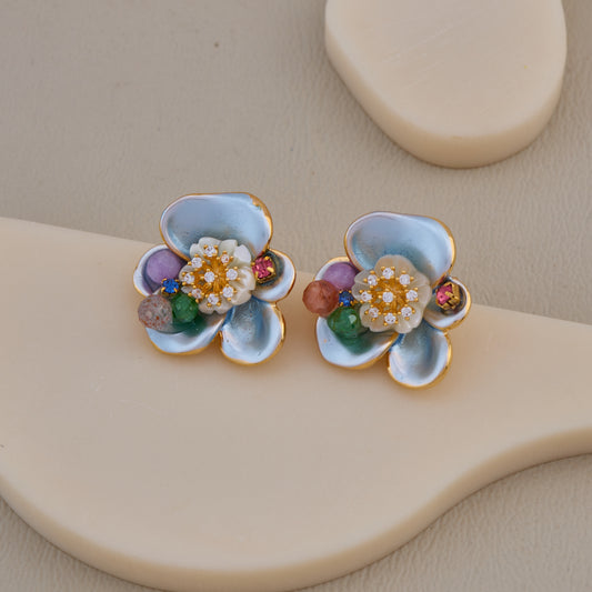 Bloom Jewel Studs