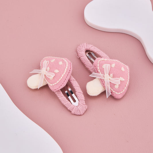 Cute Mushroom Hair Clips
