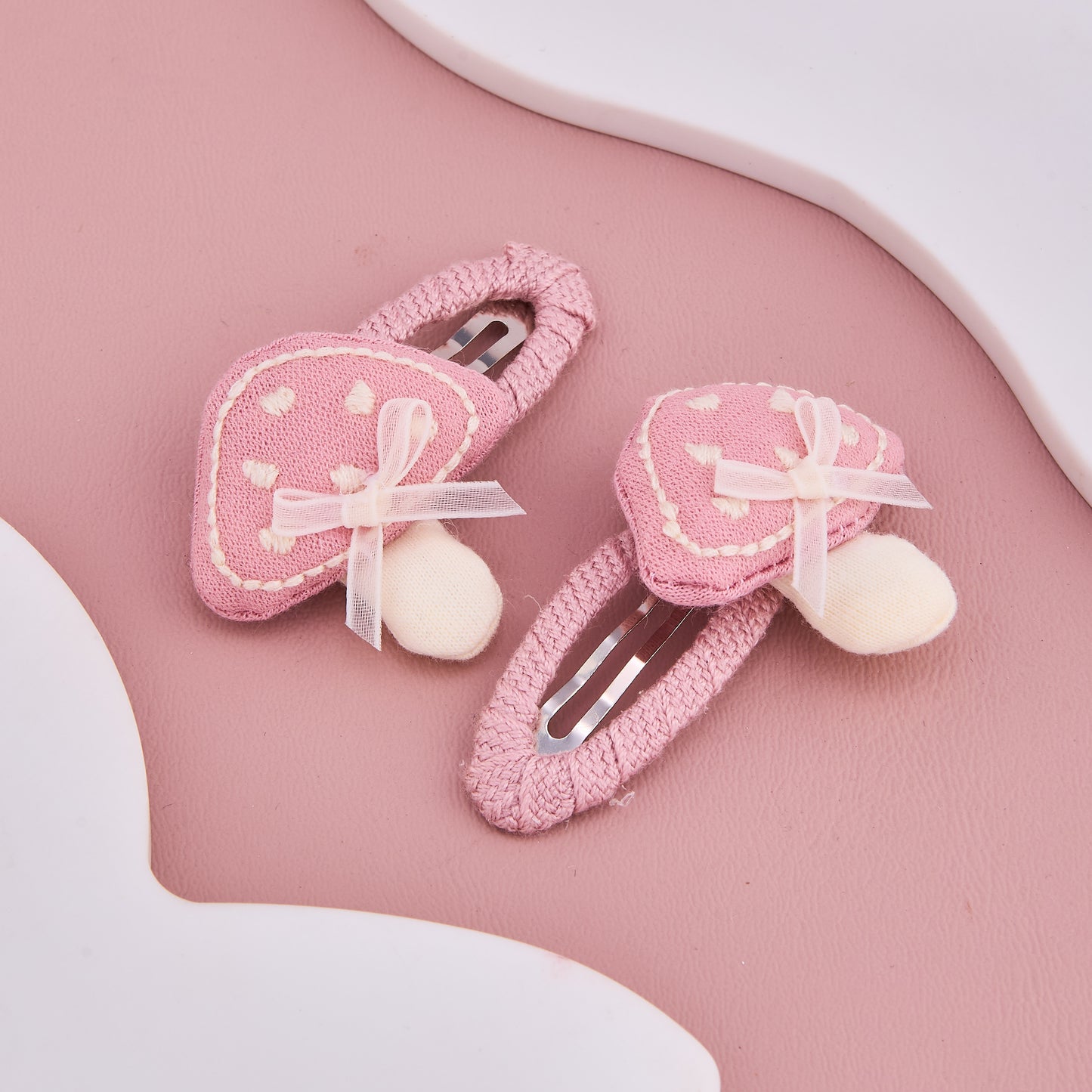 Cute Mushroom Hair Clips