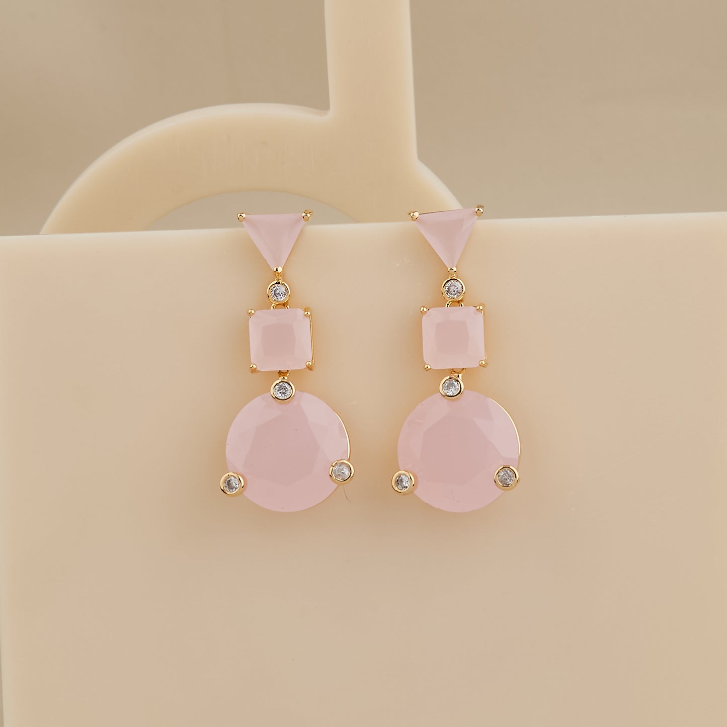Pink Charm Dangles
