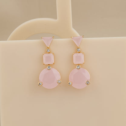 Pink Charm Dangles