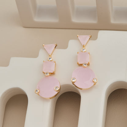 Pink Charm Dangles