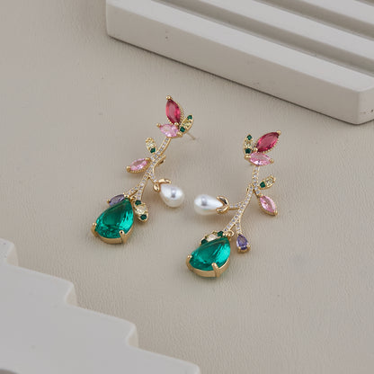 Enchanted Garden Drop Earrings