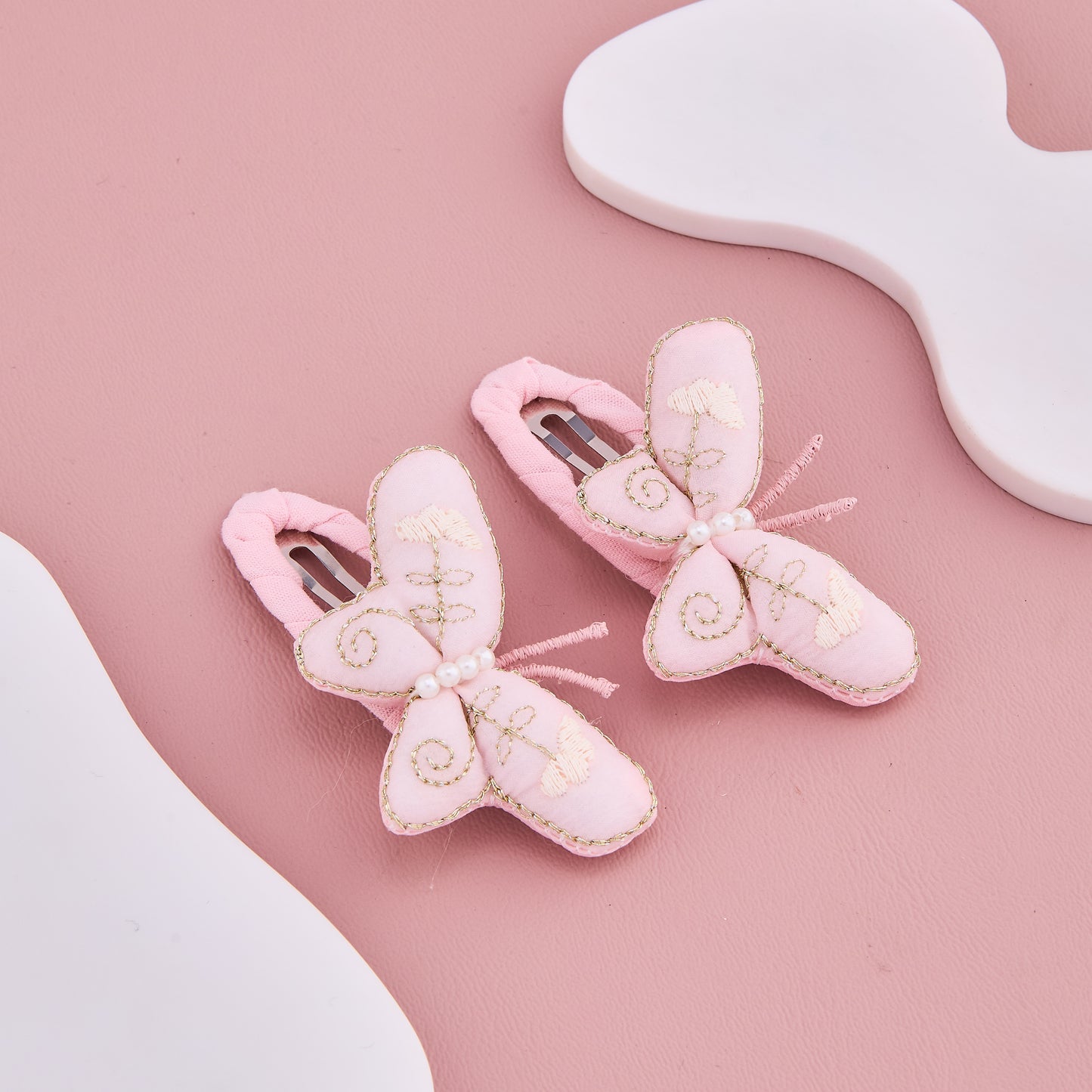 Elegant Butterfly Baby Hair Clips