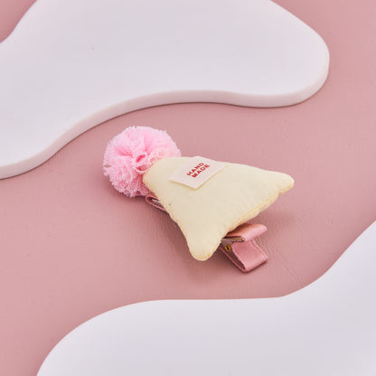Handmade Party Hat Hair Clip