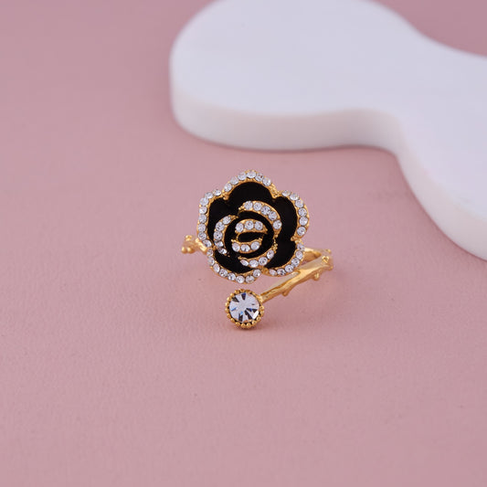 Blooming Grace Diamond Flower Ring