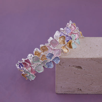 Elegant Jewel-Toned Fashion Bracelet for Women