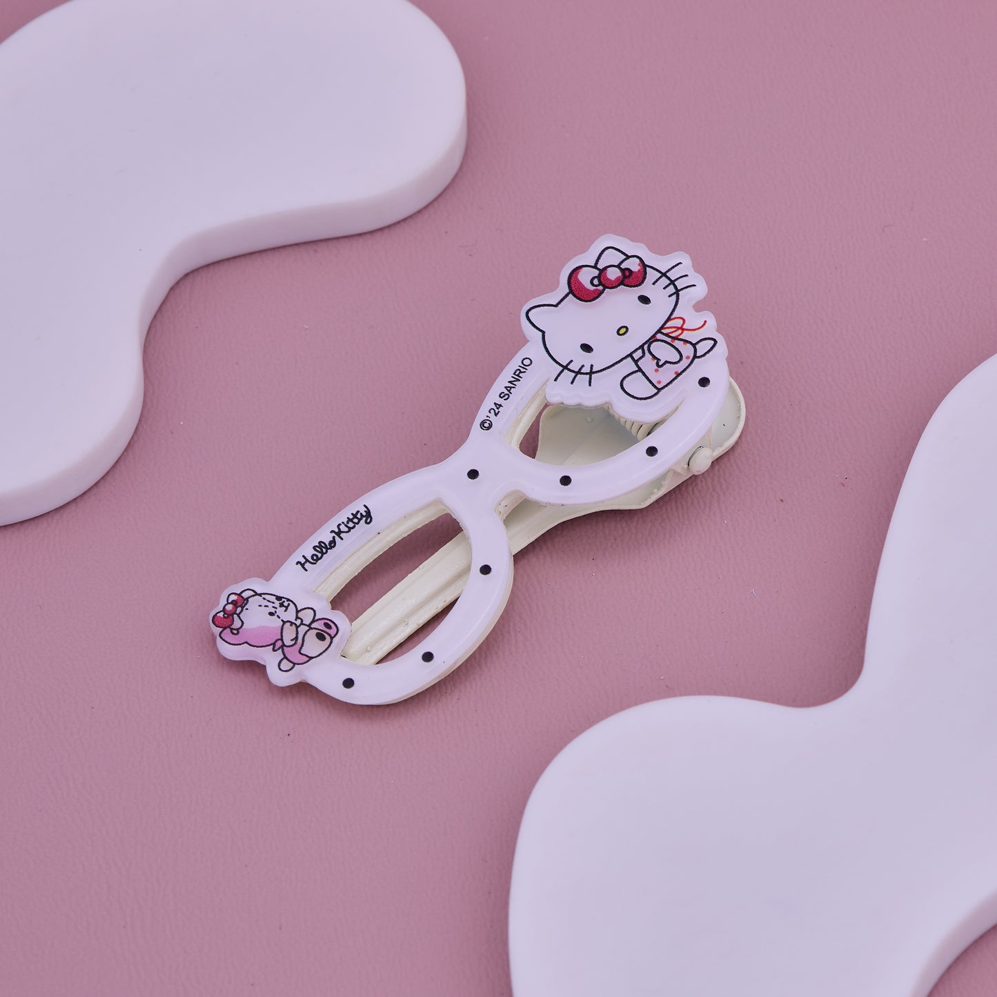 Cute Kitty Glasses Hair Clip