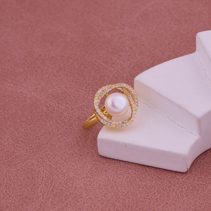 Golden Pearl Essence Ring