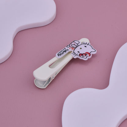 Cute Kitty White Hair Clip