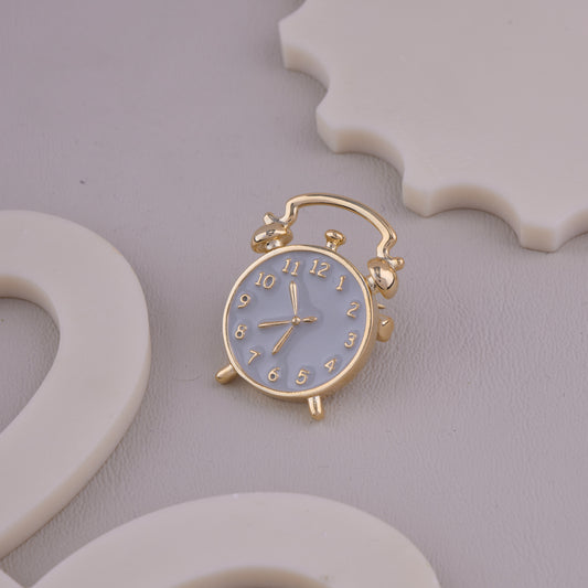 Vintage Clock Brooch