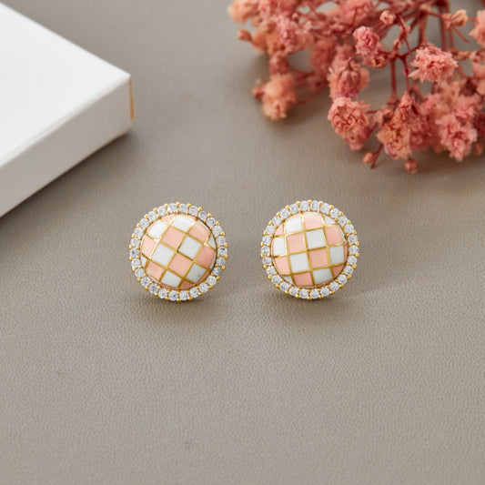 Elegant Diamond & Crystal Earrings