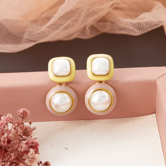 Elegant Earrings Presented in a Gift Box