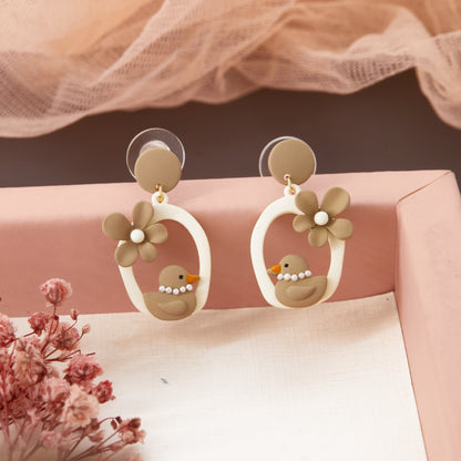Delicate Floral Earrings