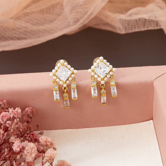 Floral-Inspired Elegant Earrings