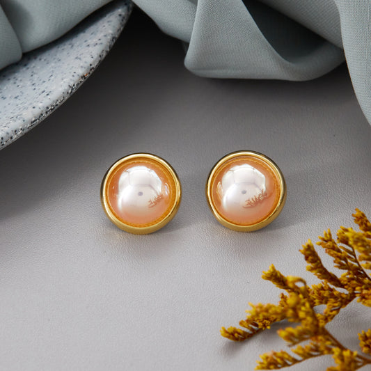 Circuler Classic Gold Earrings