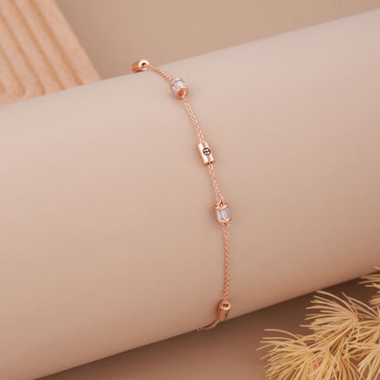 Elegant Gold Bracelet with Warm Shine Finish