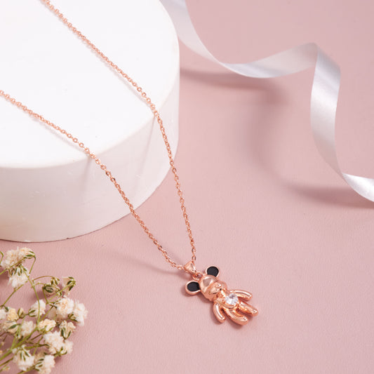 Blossom Radiance Rose Gold Necklace