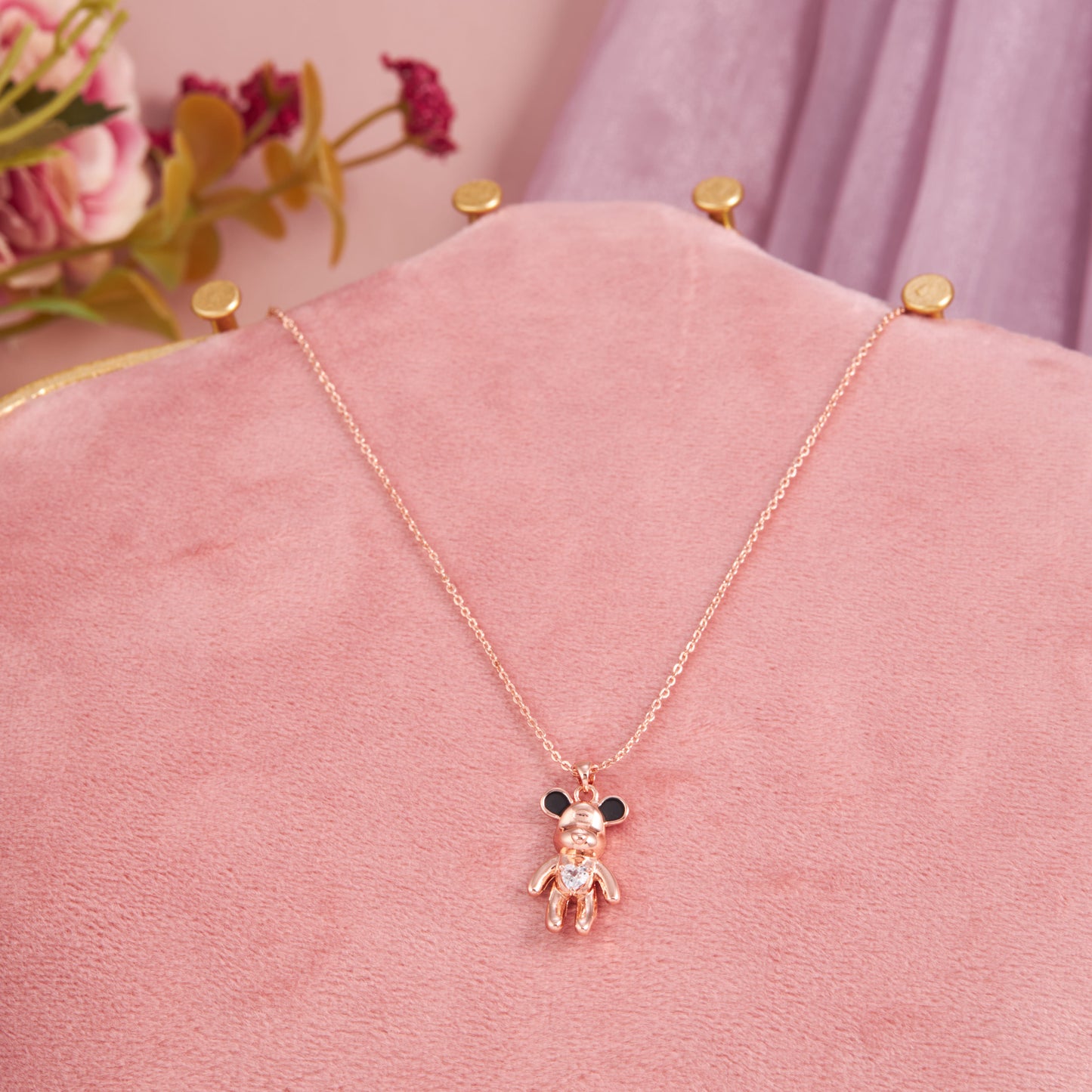 Blossom Radiance Rose Gold Necklace