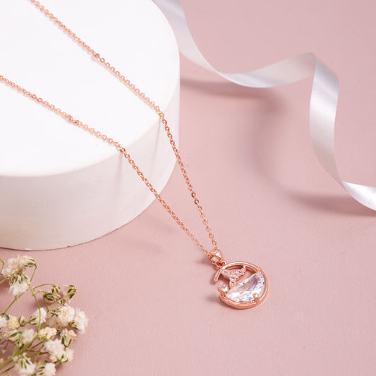 Floral Whisper Pendant Necklace