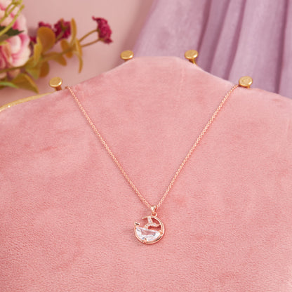 Floral Whisper Pendant Necklace