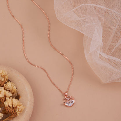 Floral Whisper Pendant Necklace