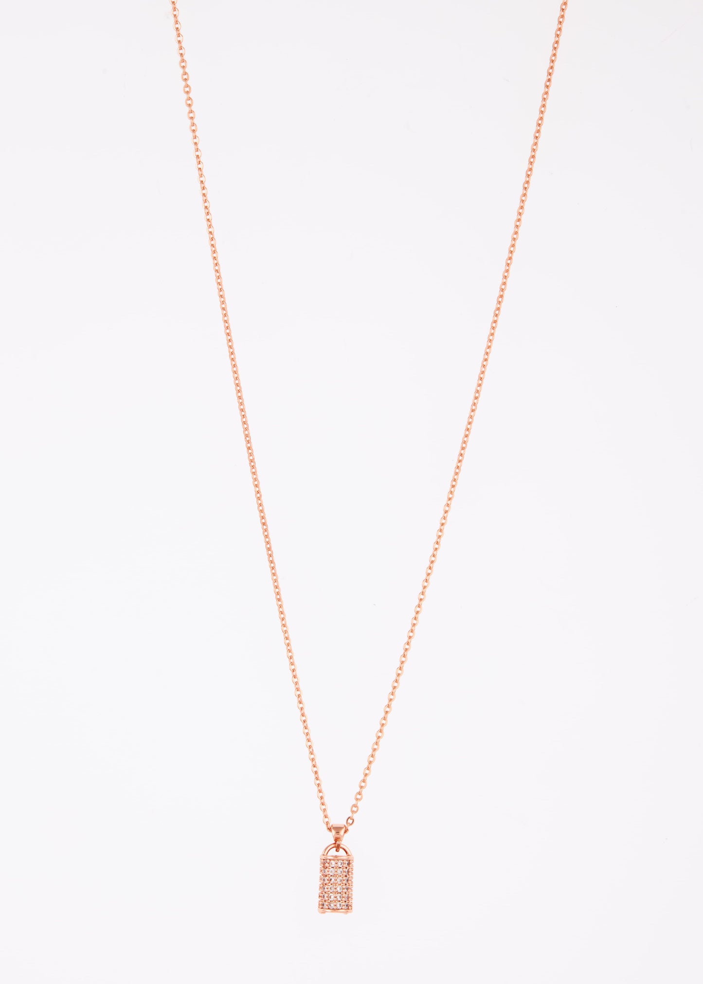 Ribbon Bloom Pendant Necklace