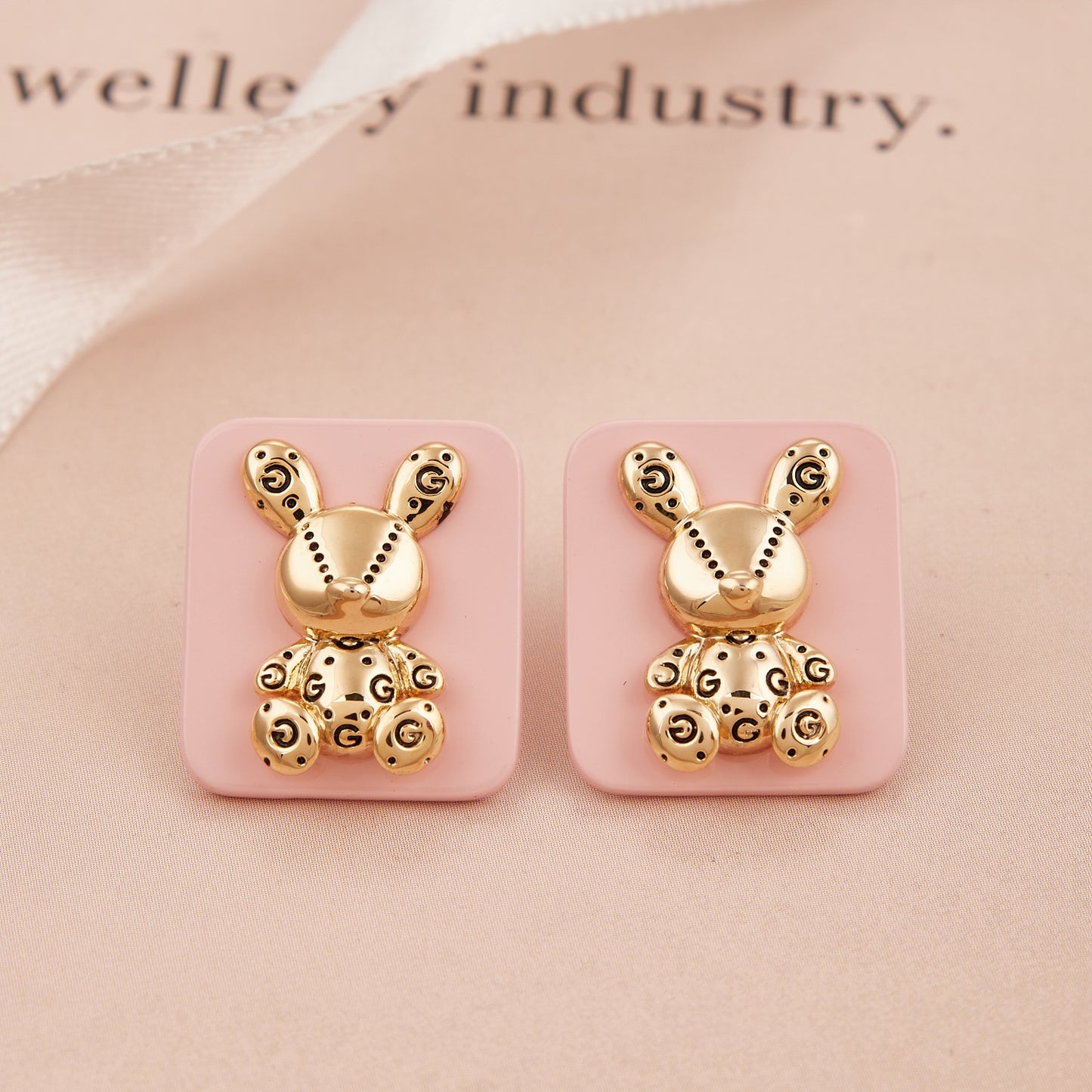 Teddy Elegant Gemstone Earrings Luxurious Design