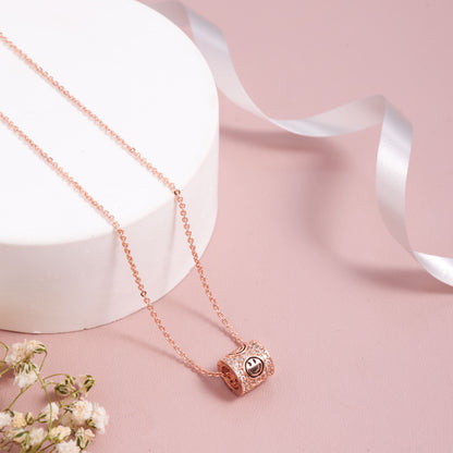 Floral Elegance Rose Gold Necklet