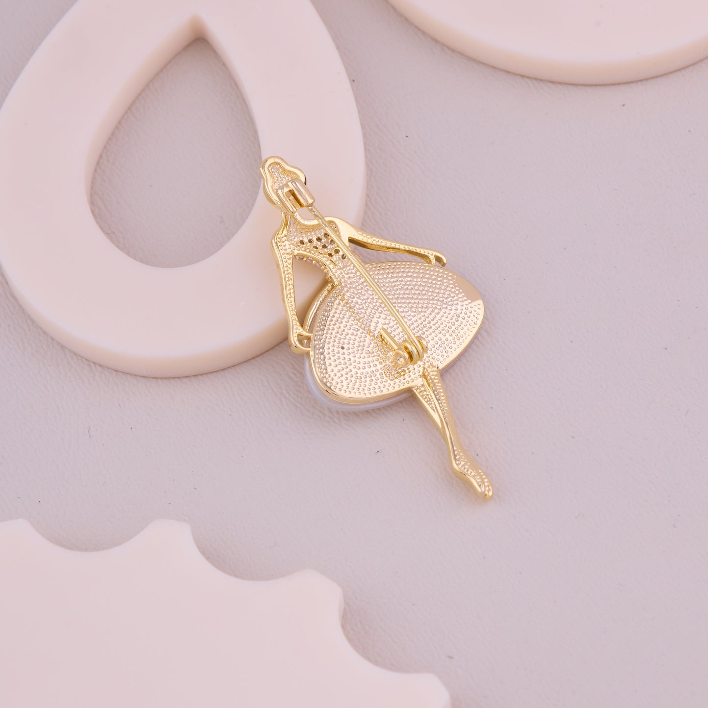 Crystal Ballerina Brooch