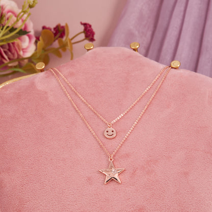 Delicate Floral Pendant Necklace