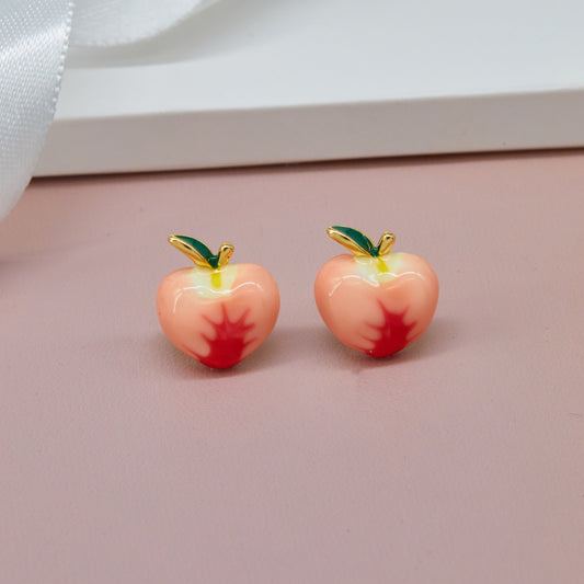 Fruit-Themed Earrings Playful Charm & Vibrant Style