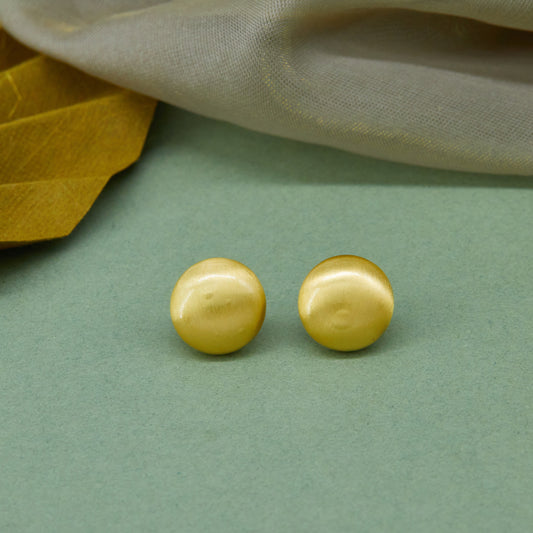 Shiny Gold Earrings Classic & Refined Elegance