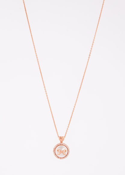 Intricate Floral Pendant Necklace