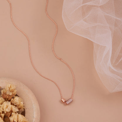 Floral Grace Pendant Necklace